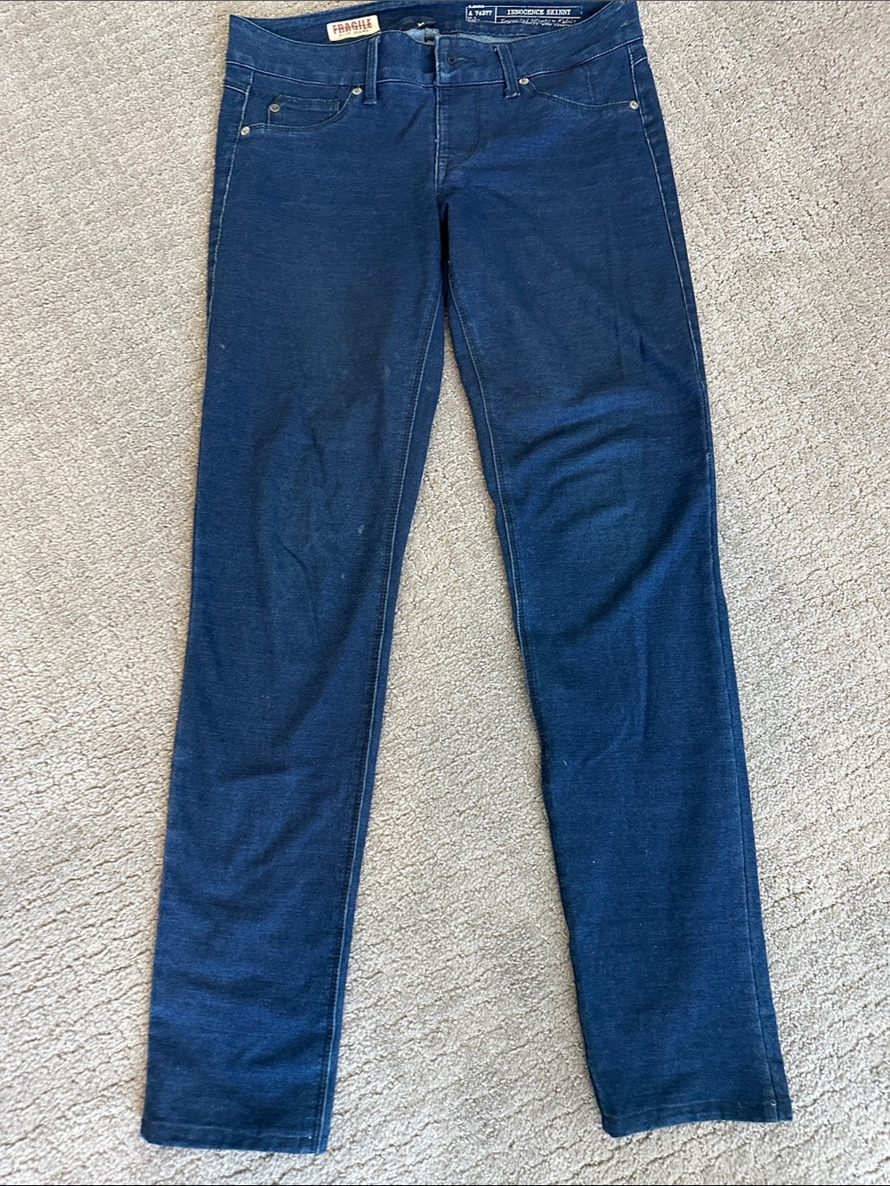 Slim Straight Women's Jeans — Navy Blue